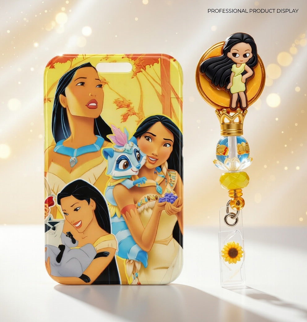Pocahontas ID Holder and Reel