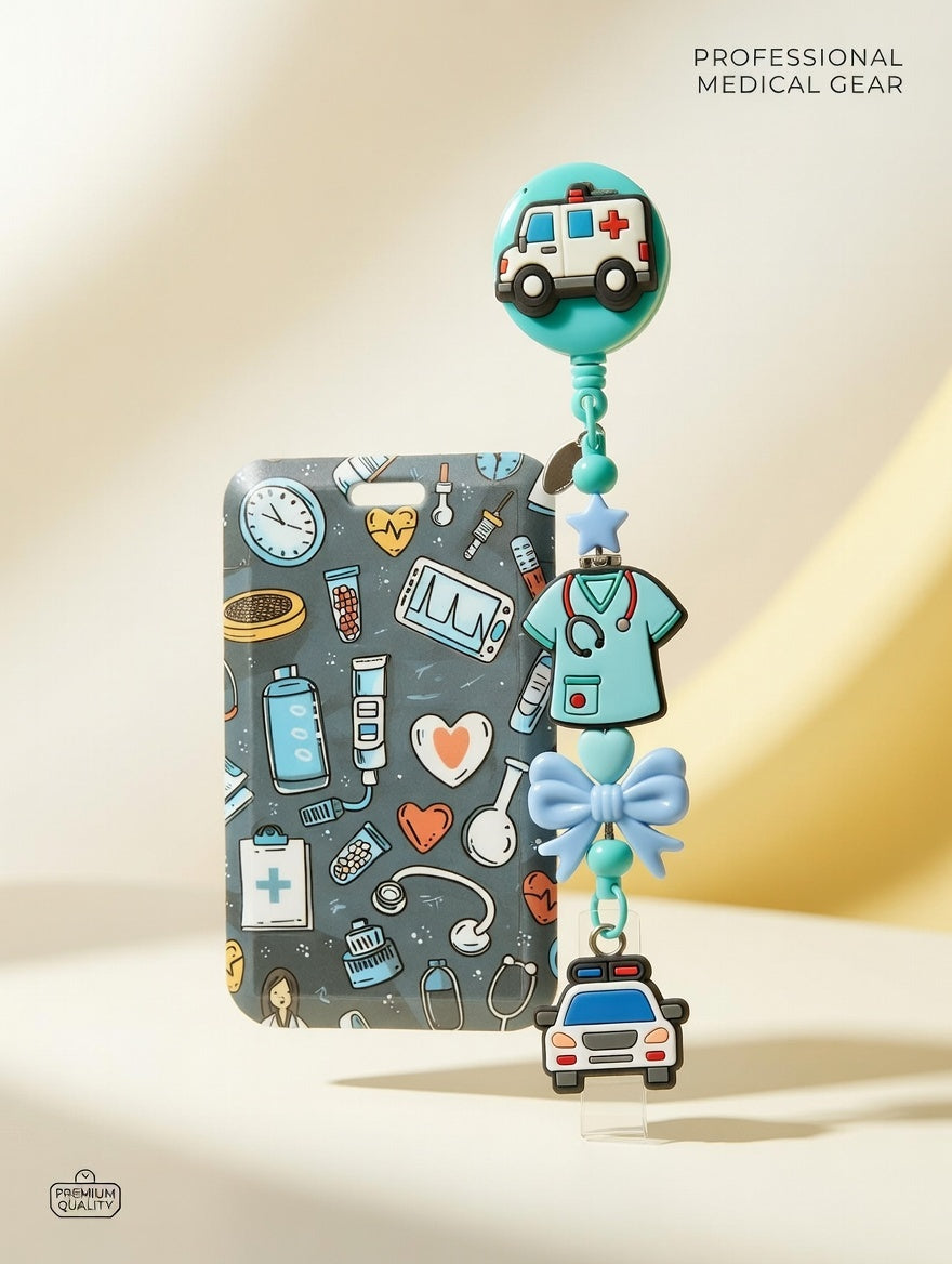 Ambulance ID Holder and Reel