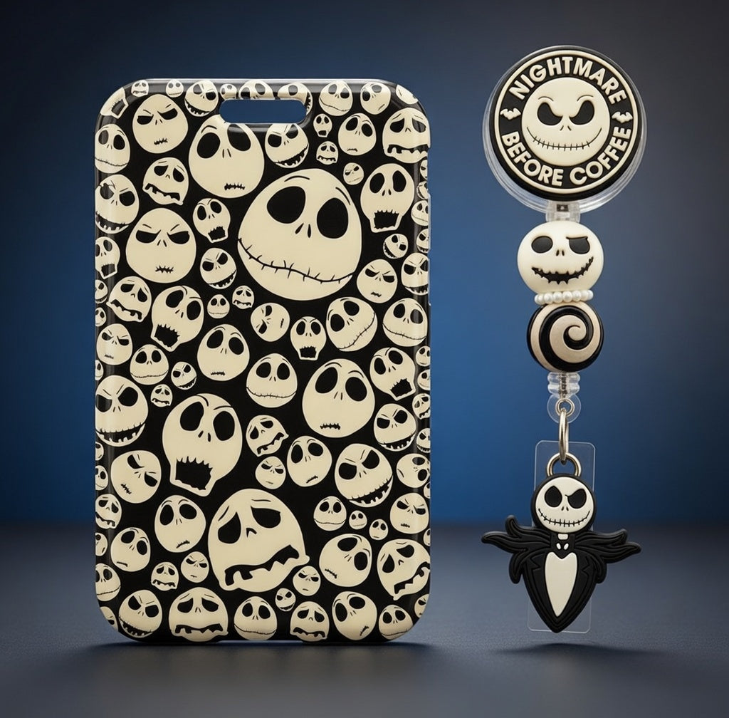 The Nightmare Before Christmas ID Holder and Reel