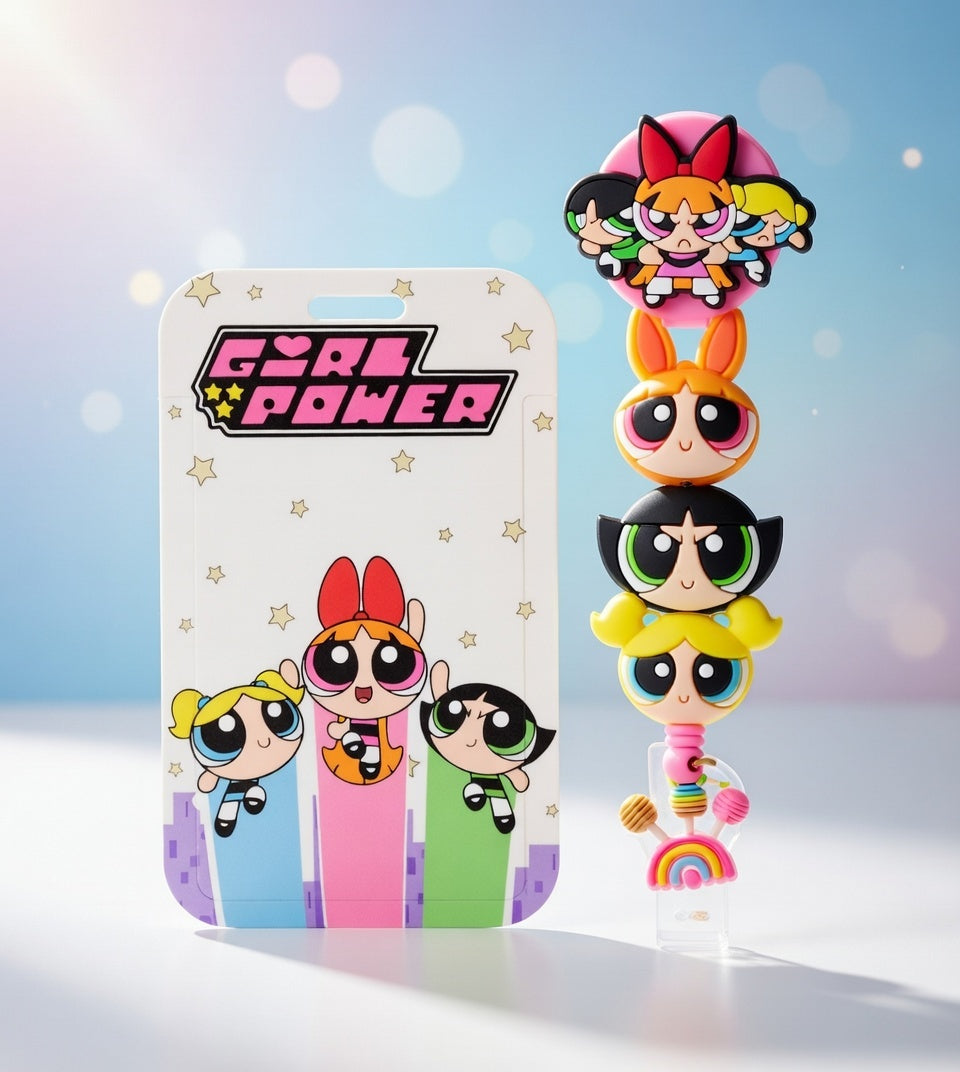 Powerpuff Girls ID Lanyard