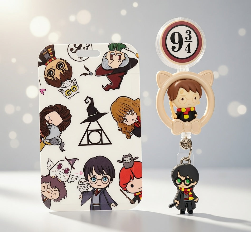 Harry potter ID Holder and Reel