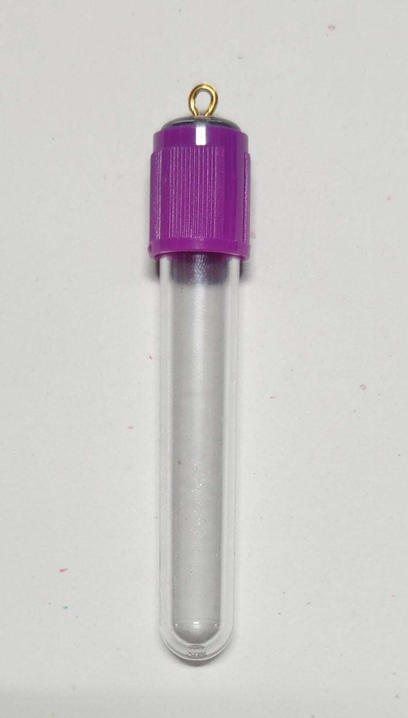 Keychain Blood Tube