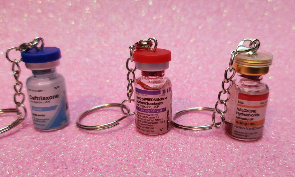 VIAL KEYCHAINS