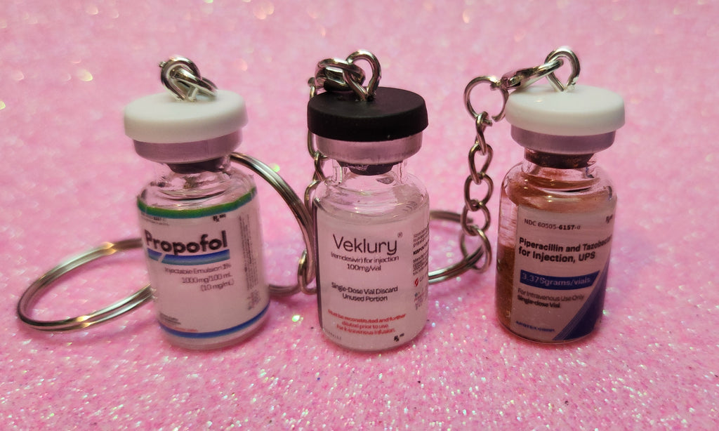 VIAL KEYCHAINS