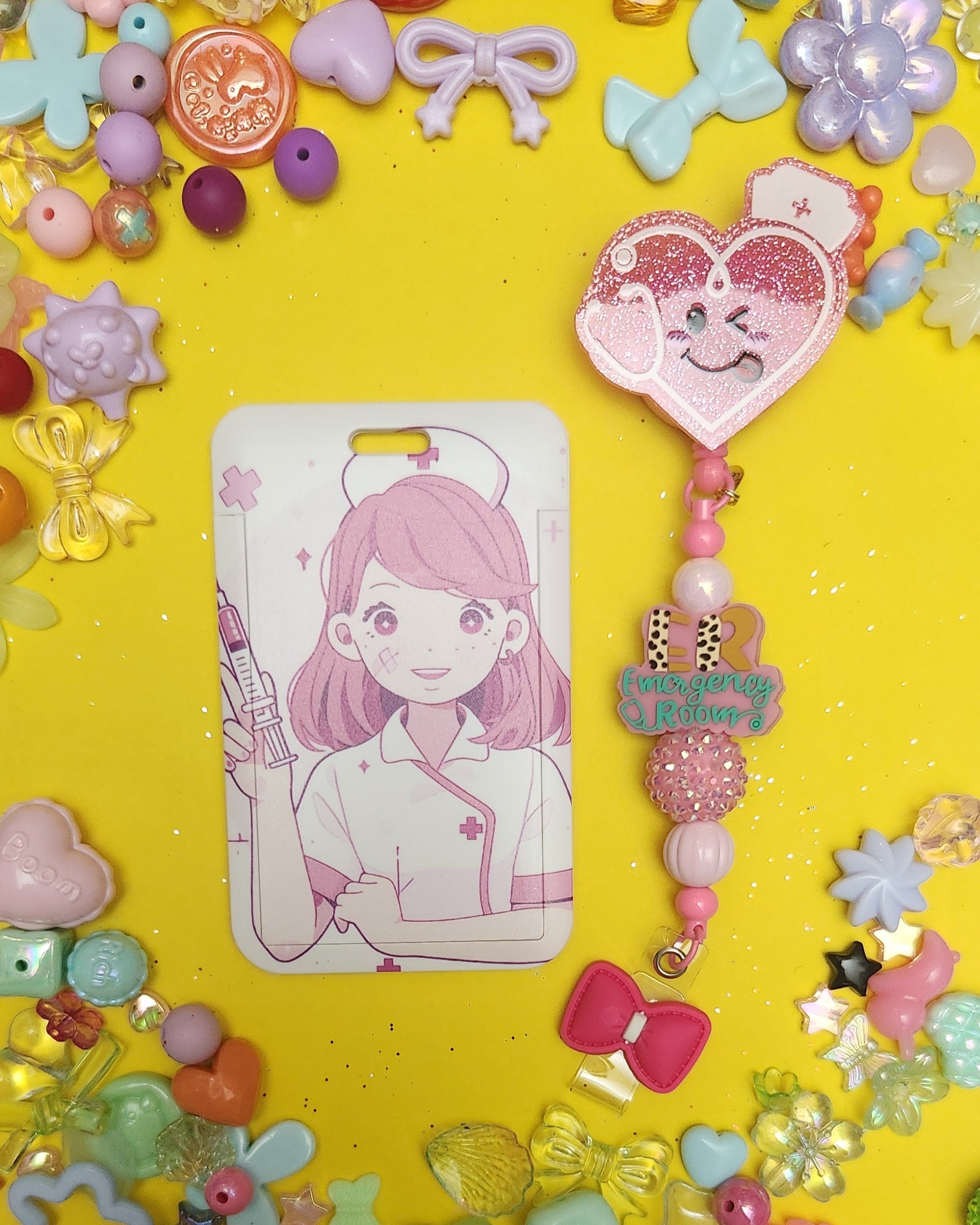 RN EMERGENCY  ID Lanyard