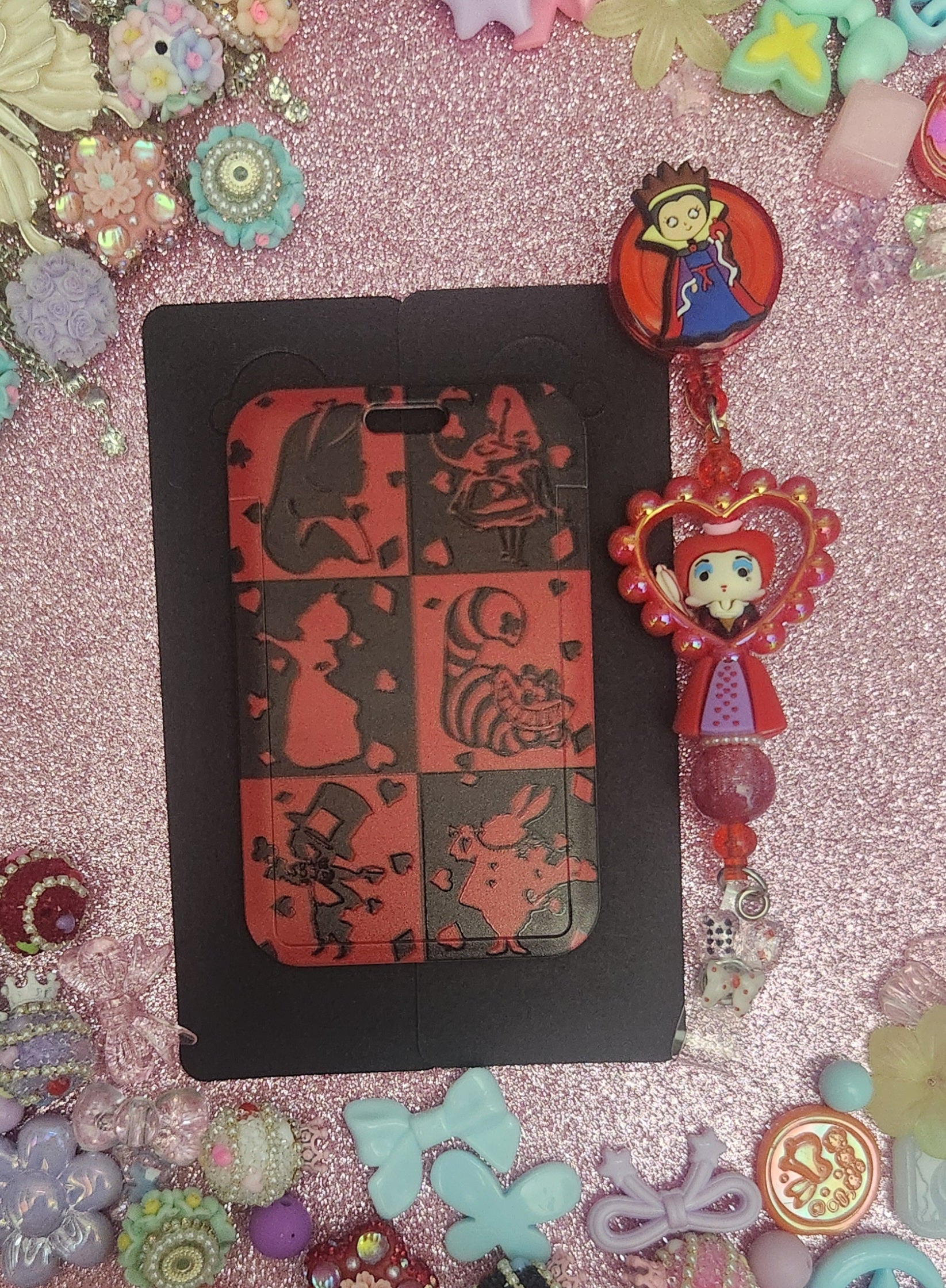 Queen of Heart ID Lanyard
