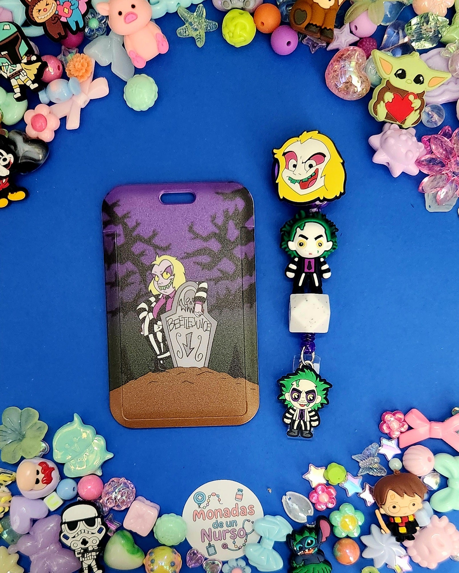 Beetlejuice ID Lanyard