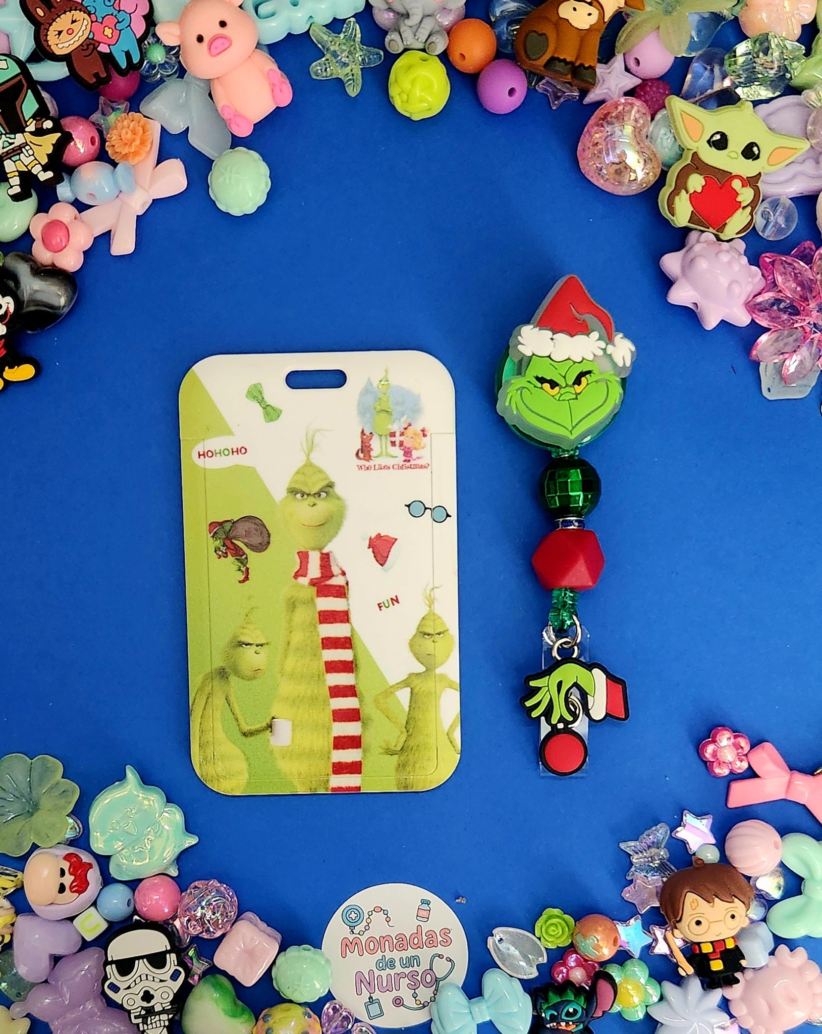 The Grinch ID Lanyard