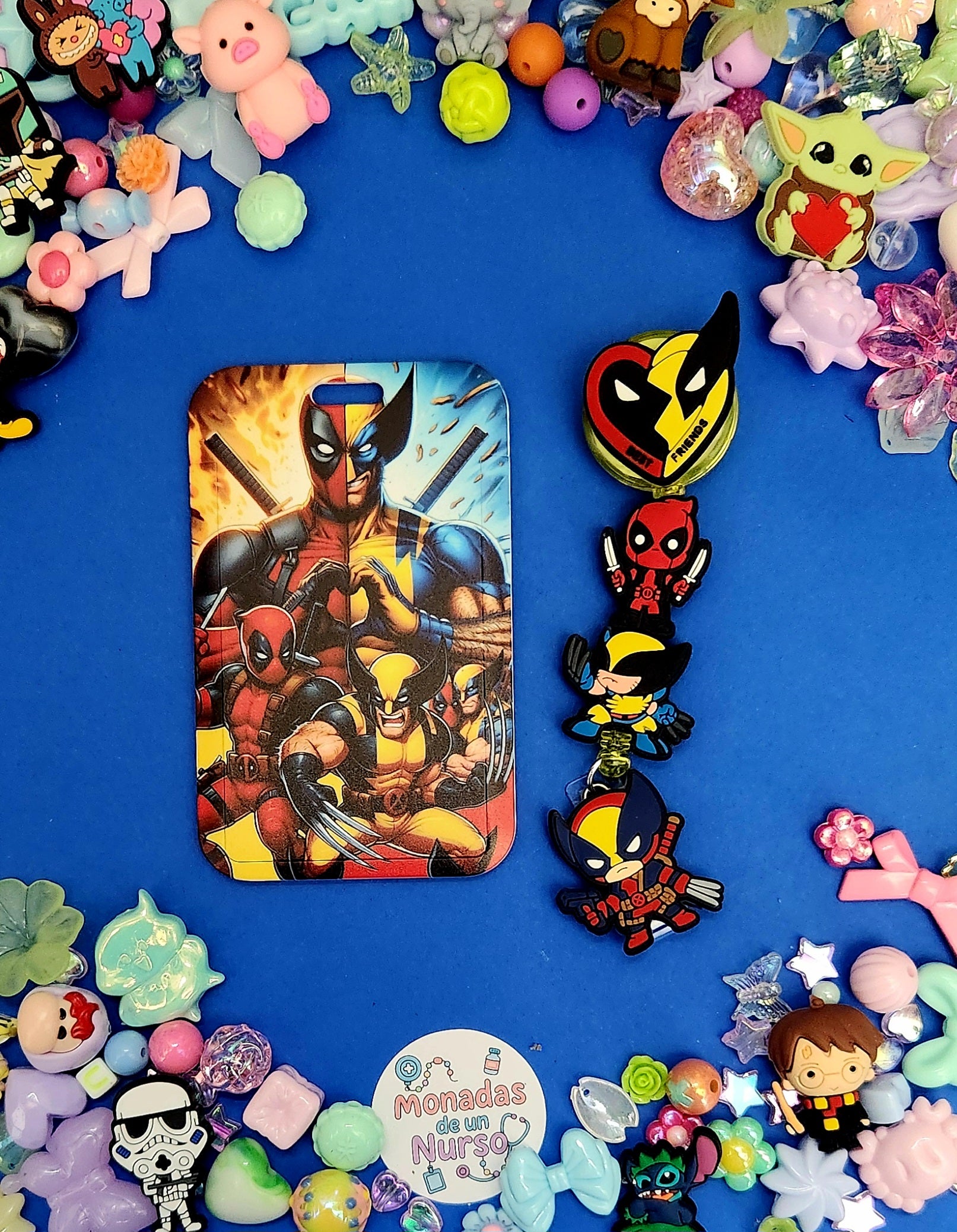 Deadpool and Wolverine ID Lanyard