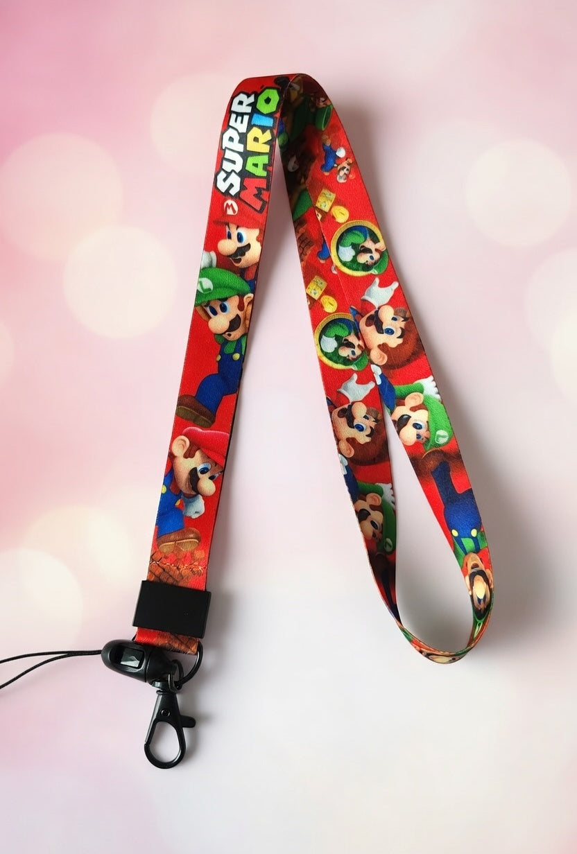 Super Mario Lanyard