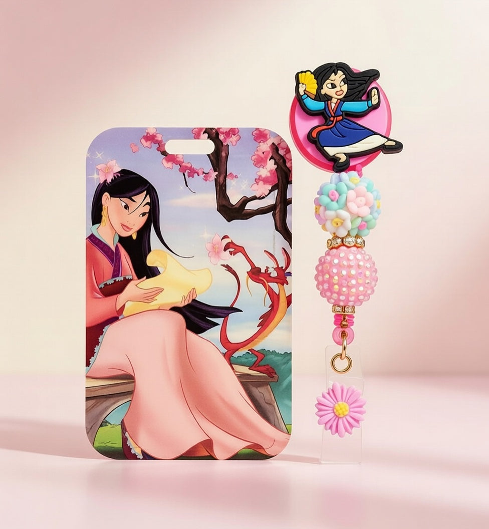 Mulan ID Holder and Reel