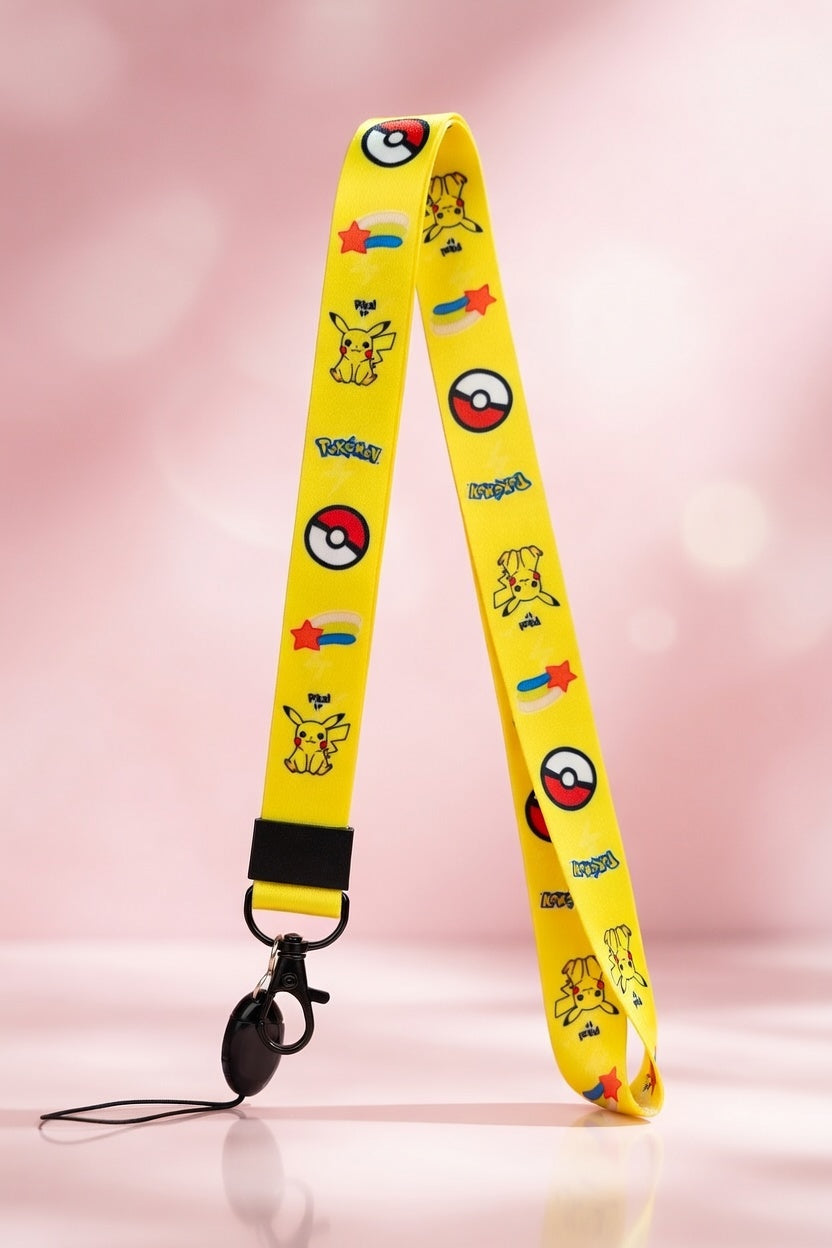 Pikachu Pokémon Lanyard