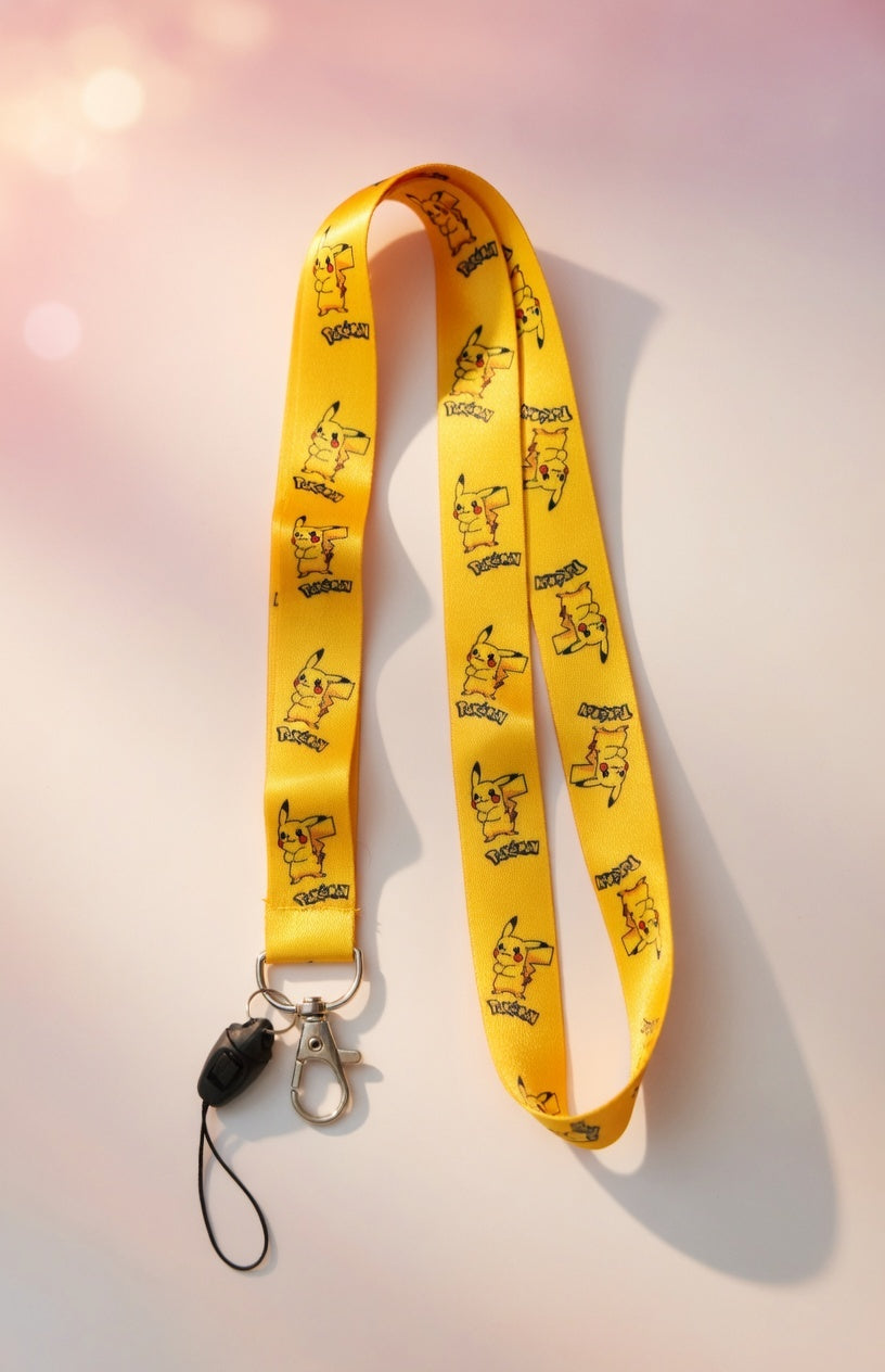 Pikachu Pokémon Lanyard