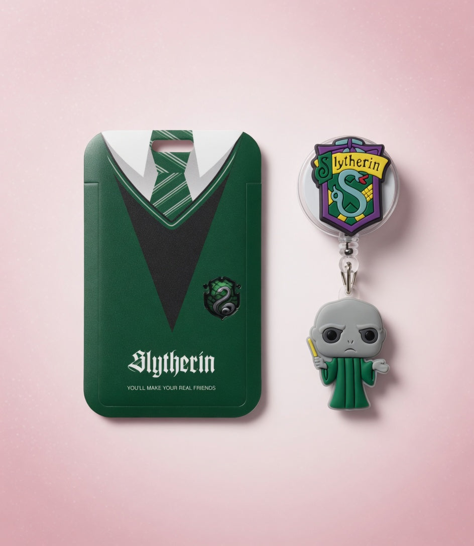 Hogwarts House ID Holder & Reel
