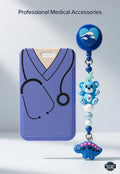 NURSE TEDDY ID Holder and Reel