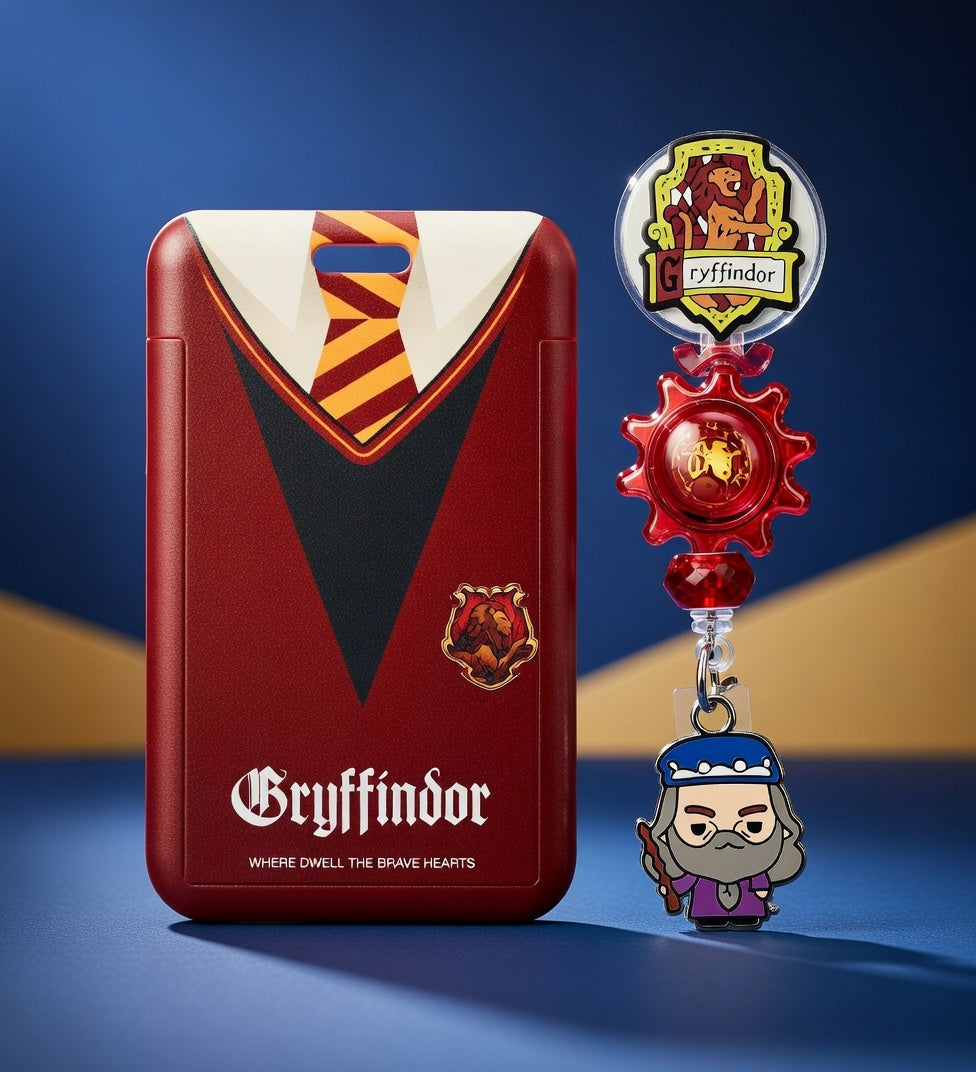 HOGWARTS HAUSE #2 ID Holder and Reel