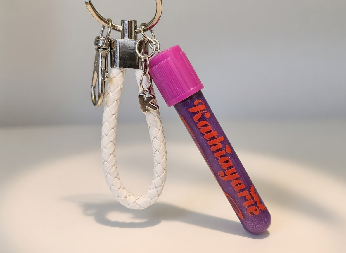 Keychain Blood Tube