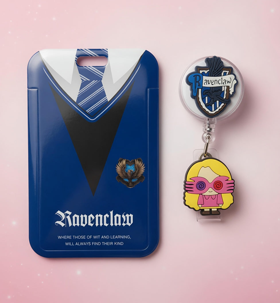 Hogwarts House ID Holder & Reel