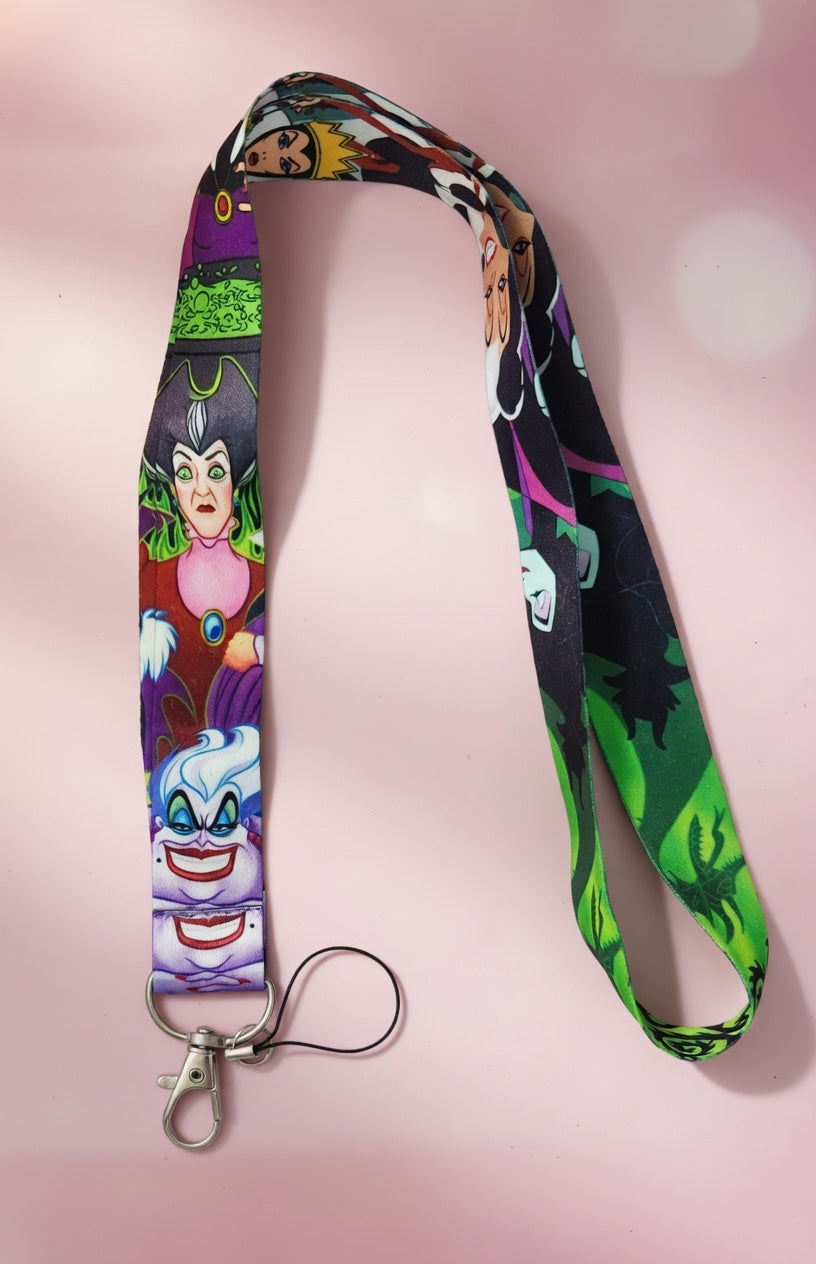 Villanas de Disney Lanyard