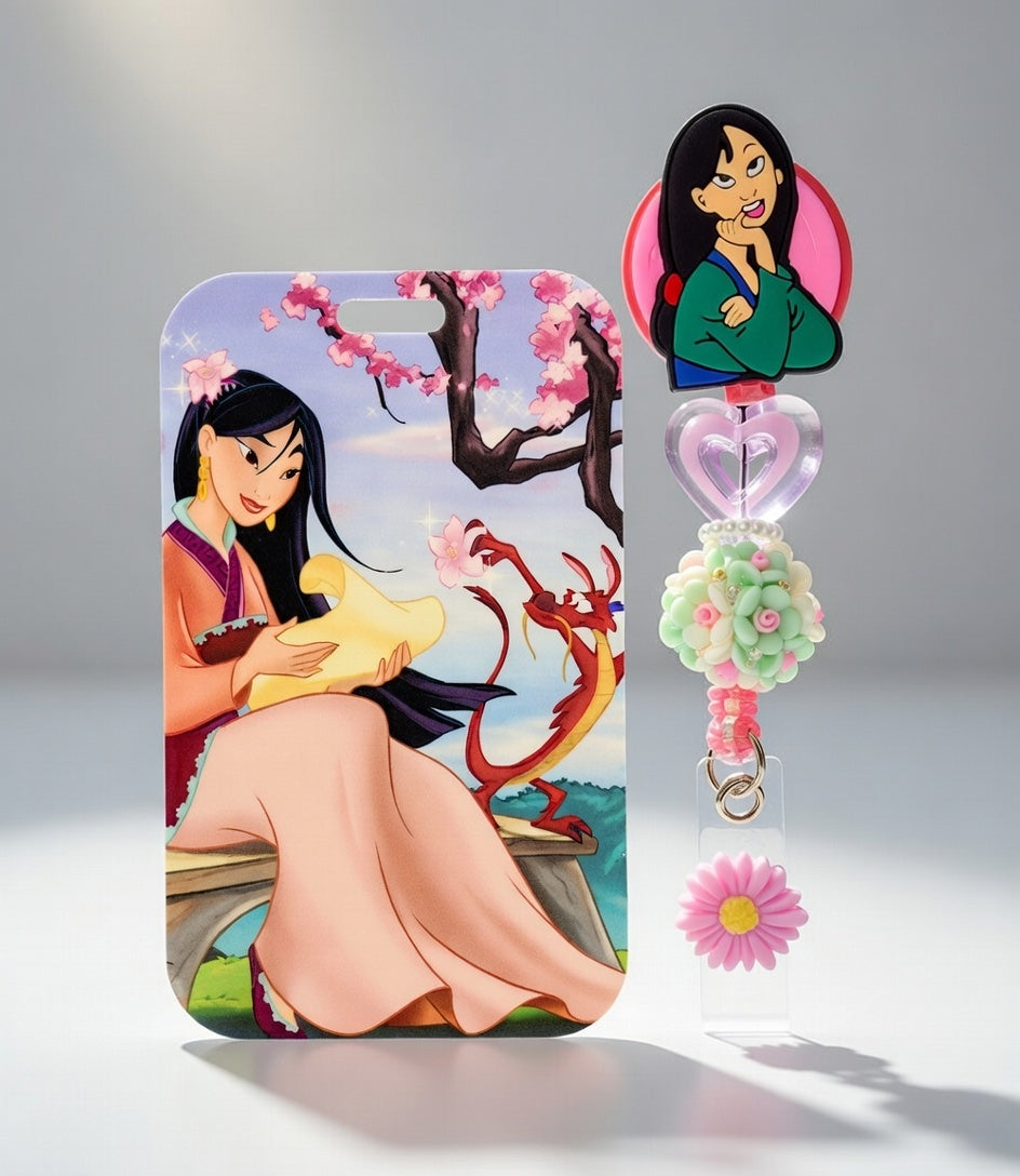 Mulan ID Holder and Reel