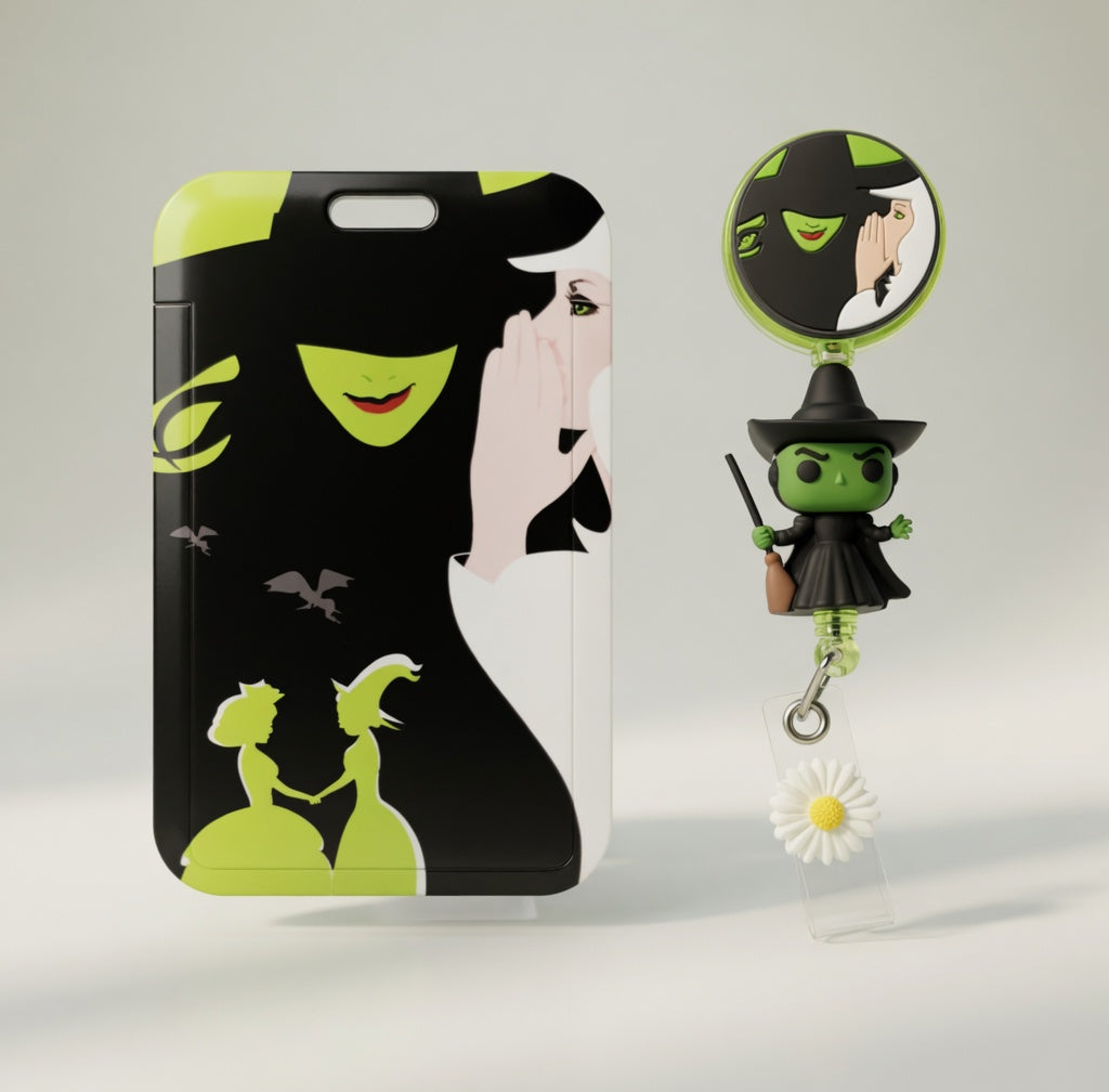 Wicked Elphaba  ID Holder and Reel