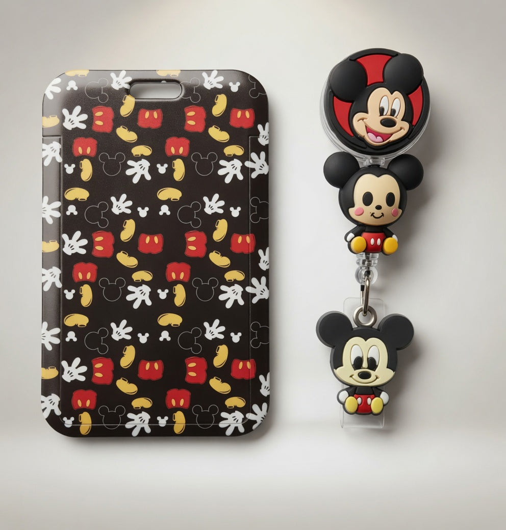 Mickey ID Holder and Reel