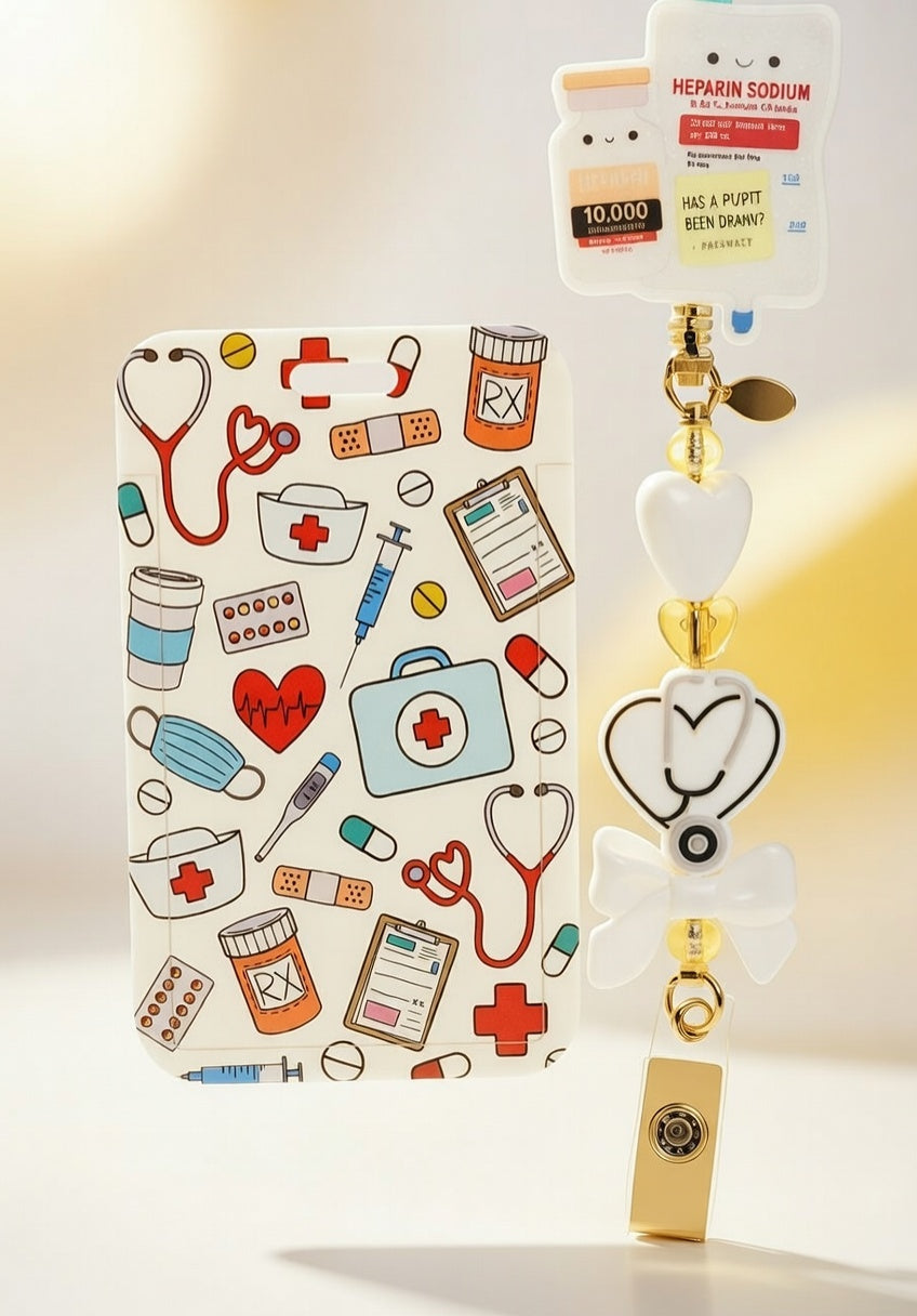 Heparin Pup PTT ID Holder and Reel