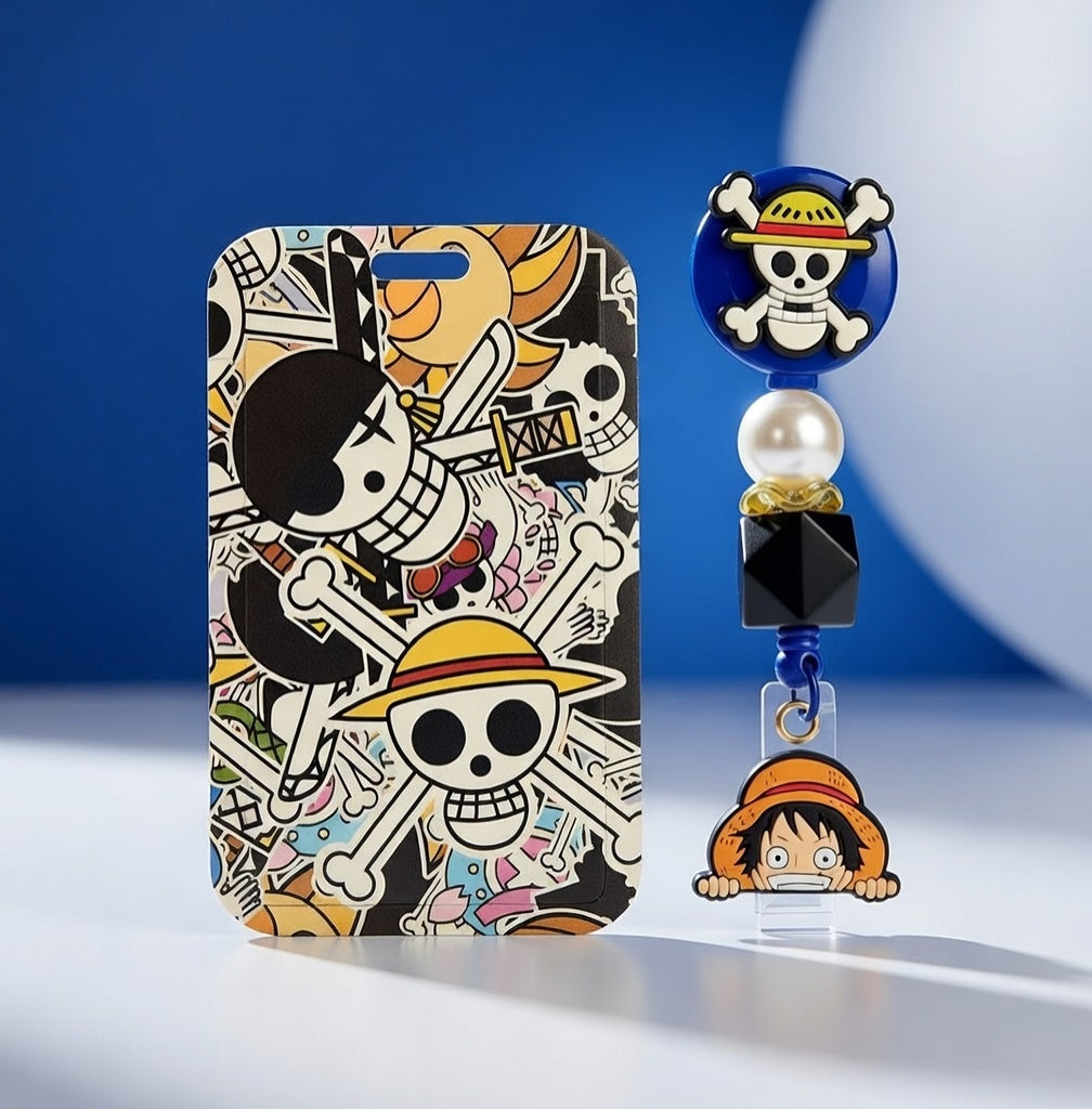 One Piece ID Holder and Reel