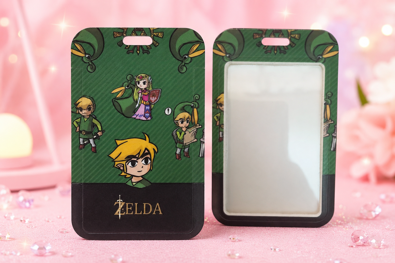 The Legend of Zelda ID Holder - Link & Zelda Edition