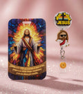 Jesús ID Holder & Reel (Diseño Exclusivo)
