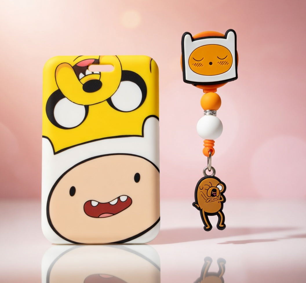 Adventure Time ID Holder and Reel