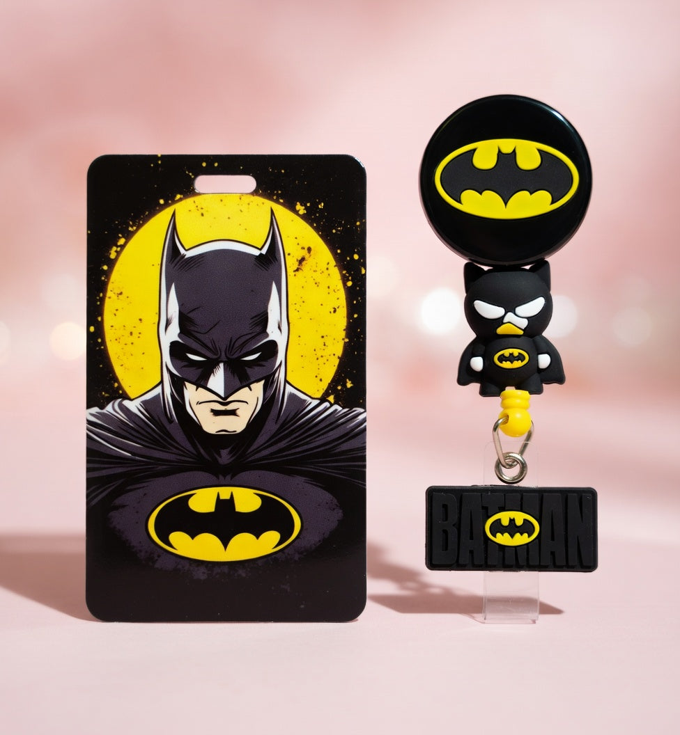 Batman ID Holder and Reel