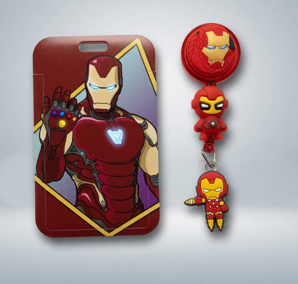 Iron Man ID Holder and Reel