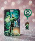 Green Lantern ID Holder & Reel (Diseño Exclusivo)