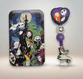 Jack and Sally ID Holder and Reel