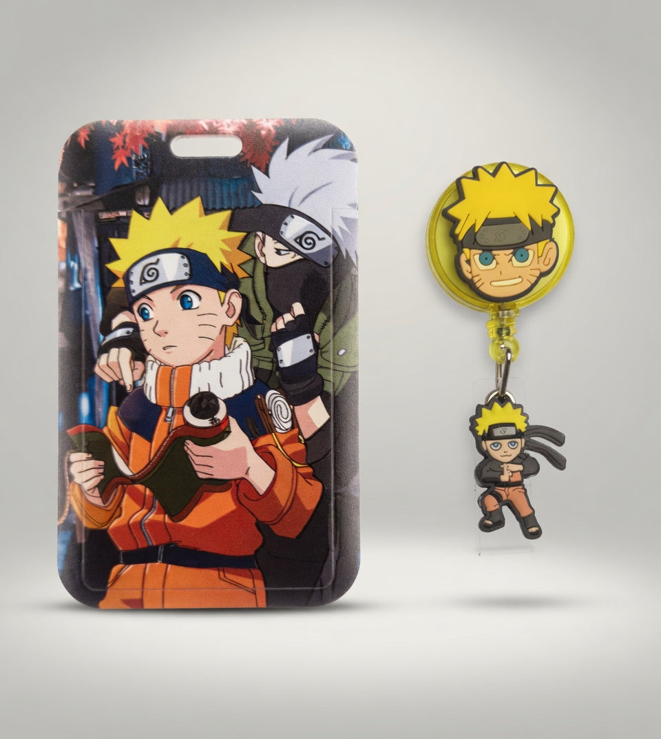 Naruto ID Holder and  Reel