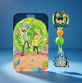 Ricky and Morty ID Holder and Reel