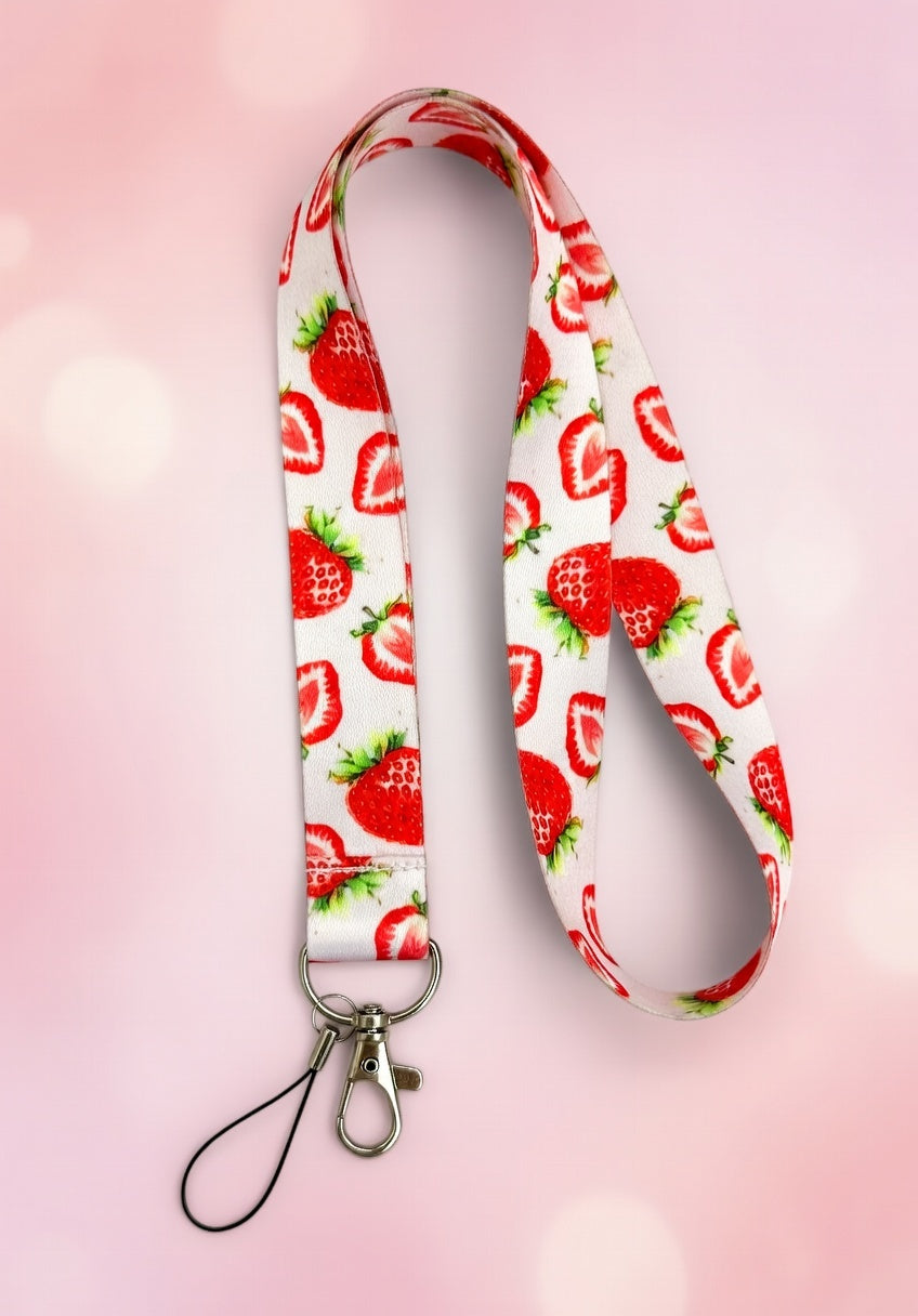 Strawberry Shortcake lanyard