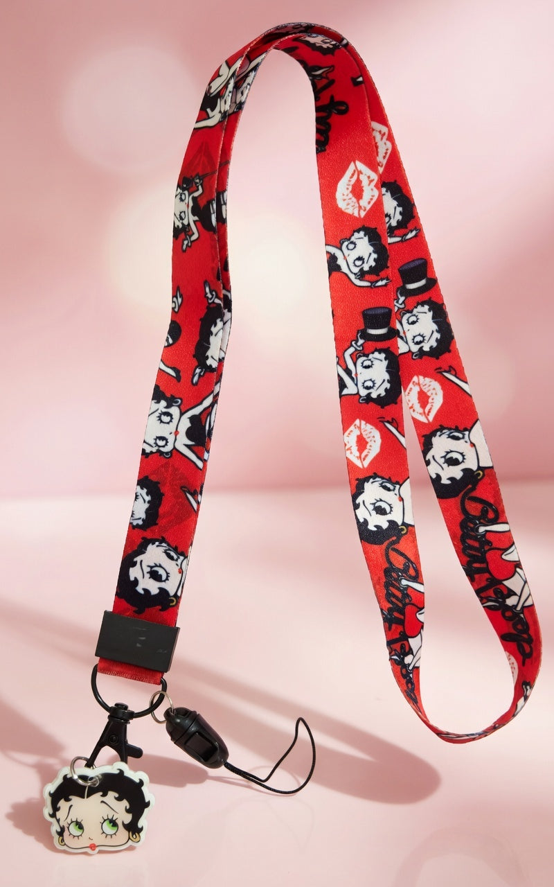 Betty Boop Lanyard