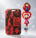 Queen of Hearts ID Holder and Reel