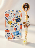 Nurse Doodle Queen ID Holder and Reel