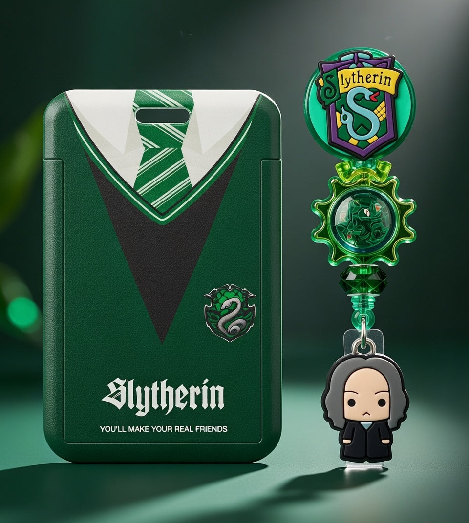 HOGWARTS HAUSE #2 ID Holder and Reel
