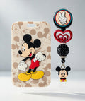 Mickey Peace & Love ID Holder and Reel