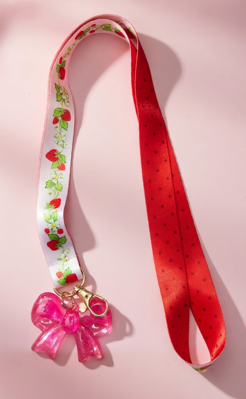 Strawberry Shortcake lanyard