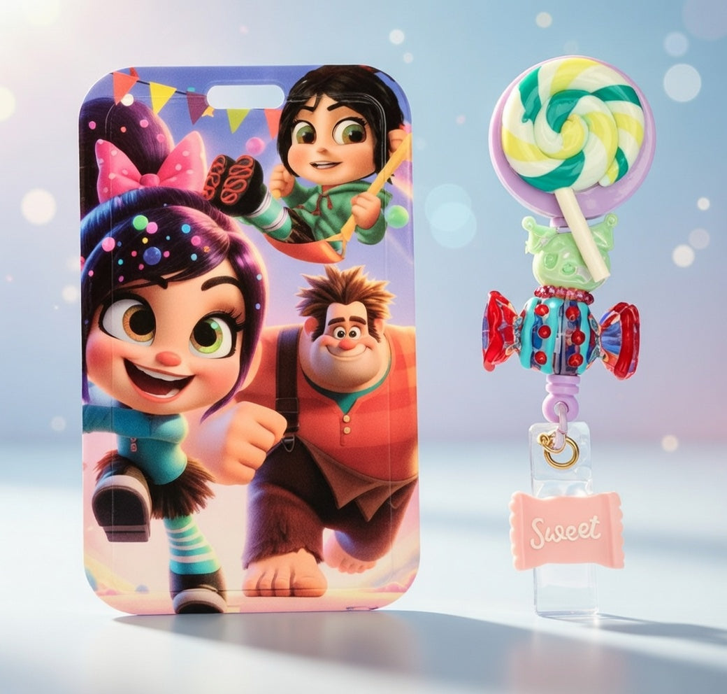 Vanellope ID Holder and Reel