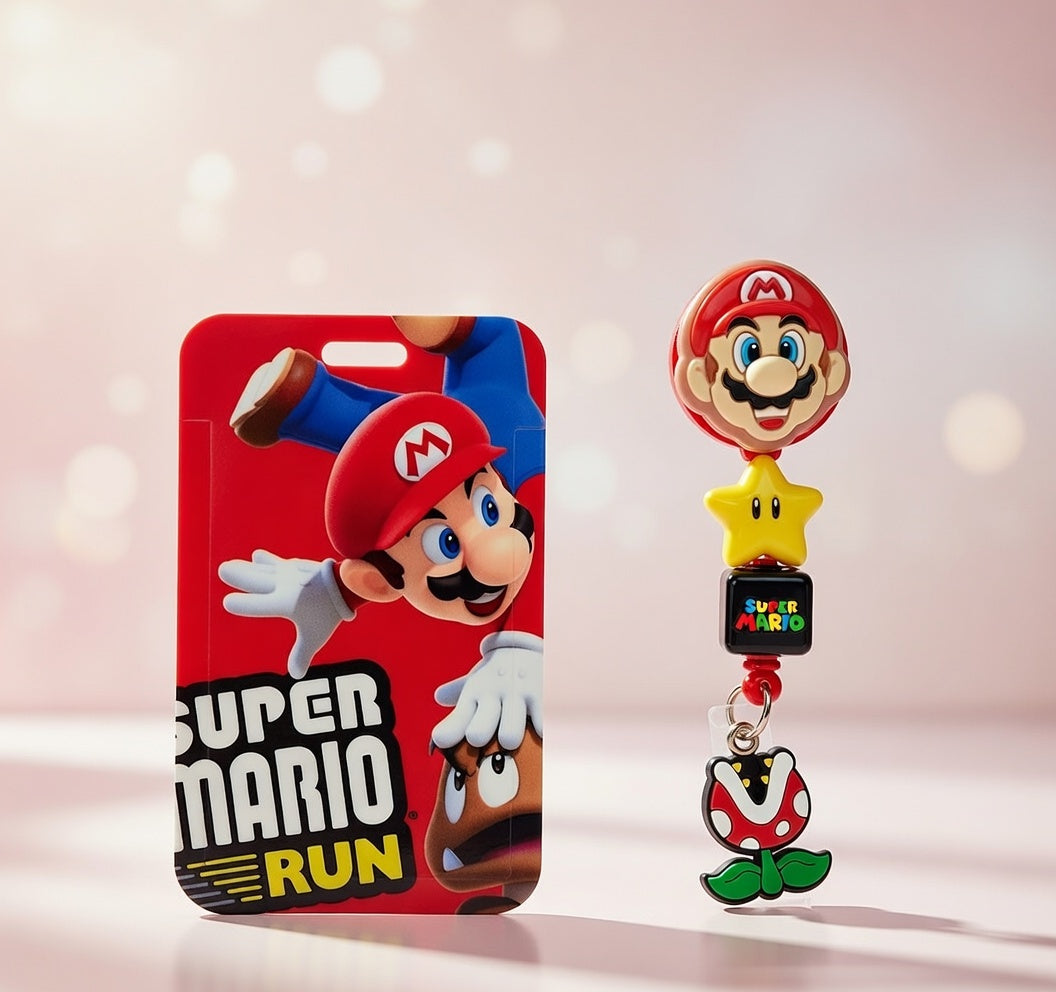 Mario (LED) ID Holder and Reel