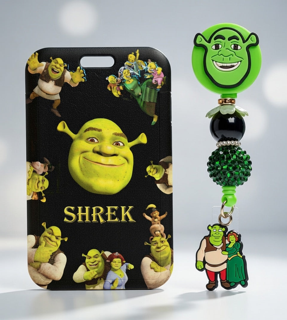 Shrek ID Holder and Reel