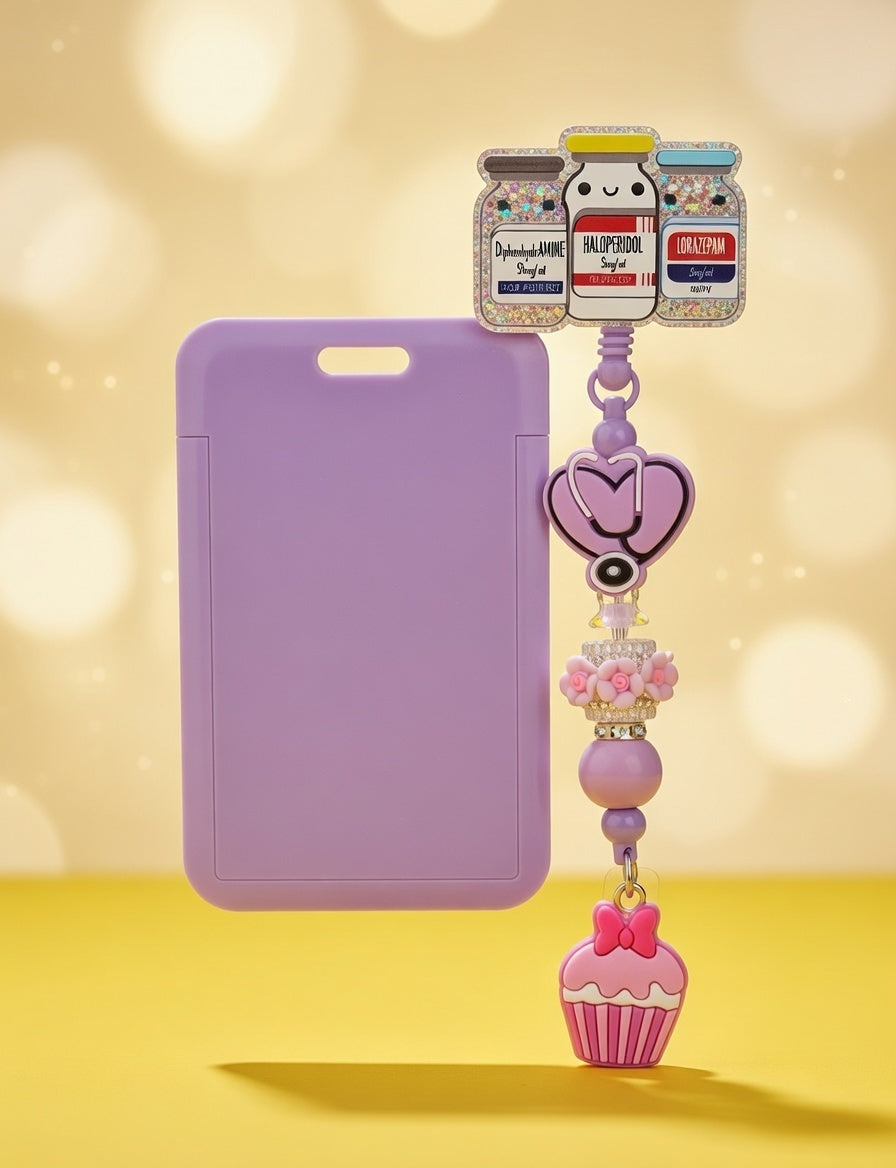 Best Friends ID Lanyard