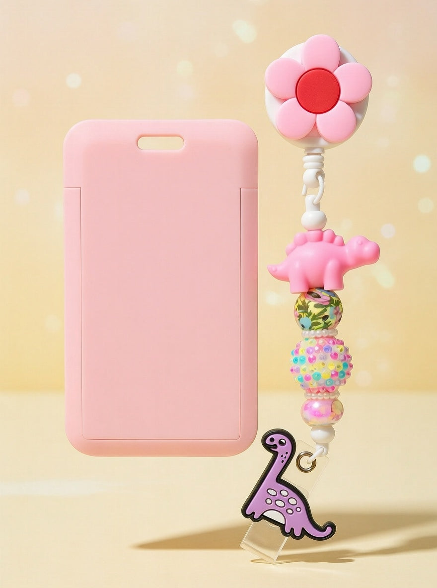 Dino Flower ID Holder and Reel