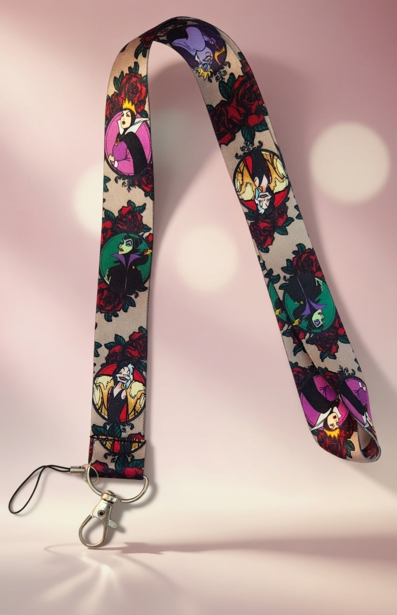 Villanas de Disney Lanyard